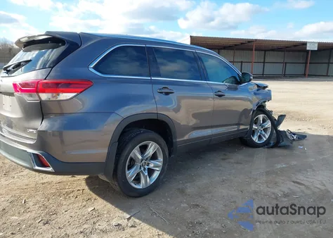 2017 Toyota Highlander Limited z USA, uszkodzony, nr VIN 5TDYZRFH8HS194943